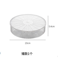 家用保温菜罩冬季加厚厨房可叠加餐桌罩菜食物剩菜盖饭菜罩子防尘 1个矮款