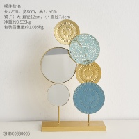 现代创意轻奢 电视柜摆件家居酒柜装饰品客厅北欧简约玄关摆设 《五彩流年》B款[收藏+购物车,享优先发货]