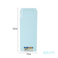 北欧 搓衣板家用洗衣板纳丽雅学生宿舍洗衣盆洗衣服防滑搓板大中小号 蓝色中号1098