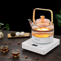 [送煮茶胆]电热烧水壶电陶炉茶炉家用玻璃煮茶器泡茶专用保温一体电茶炉茶具电陶炉发热盘烧水,亮光煮水,防干烧
