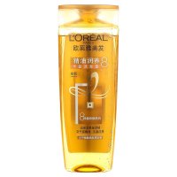 欧莱雅(LOREAL)精油润养丰盈洗发露400ml(干性细软发质)(无硅油)(新老包装随机发货)洗发水