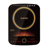 苏泊尔(SUPOR) 电磁炉 ID09-220 新品超薄触屏家用联动火免看管锅灶组合汤锅电磁炉