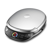 蒸汽电饼铛家用可拆洗双面加热煎烤机加深加大烙饼机JD34RQ03