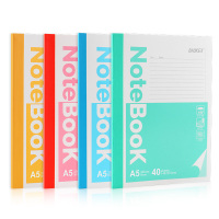 宝克(BAOKE) A5无线装订式记事本颜色随机 NB2900 40页/本