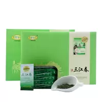 【中华特色】三江馆 广西三江特产 三江春 早春明前绿茶 三江春仙池茗眉 200克 礼盒装 华南地区