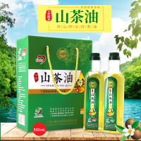 [中华特色]三江馆 广西三江特产山椿山茶油500mLx2瓶 48小时内发货