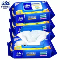 维达(Vinda)厨房湿巾专用卫生清洁去污去油4包加量装192片VW4002