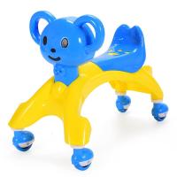 婴幼儿童溜溜车滑行学步车宝宝四轮扭阿斯卡利扭车滑行玩具车带音乐 轮