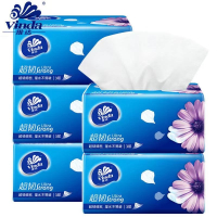 维达(Vinda)纸巾抽纸整箱餐巾纸面巾纸家用大包实惠装家庭装卫生纸抽