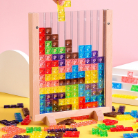 智扣儿童益智3d立体俄罗斯方块积木拼图玩具思维训练4到6岁以上男女孩