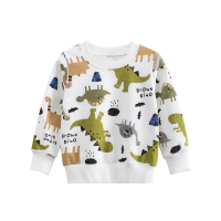 儿童恐龙卫衣智扣 2022春秋季新款男童韩版套头上衣潮宝宝长袖T恤