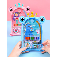 儿童弹珠机游戏机益智亲子弹射小玩具网红对战智力桌游男孩弹珠台