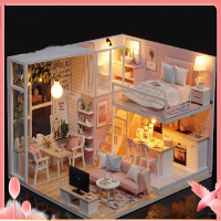 智扣儿童玩具小女孩子公主生日礼物7-891012岁过家家手工房子娃娃屋