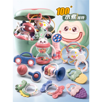 婴儿玩具0一1岁手摇铃3新生阿斯卡利6个月以上宝宝可咬益智早教9幼儿8抓握