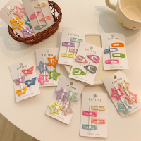 儿童可爱小号BB夹卡碎发女童智扣刘海夹子宝宝发卡女孩头饰五角星发夹