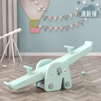 智扣宝宝跷跷板室内感统训练器材家用翘翘板儿童体能训练玩具小型加厚_清新绿✨