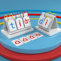 智扣拼音卡片带四声调拼读训练教具幼儿园一年级教师汉语字母学习