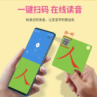 智扣幼儿园小学生一年级生字卡儿童识字卡片宝宝早教看图认字卡认知