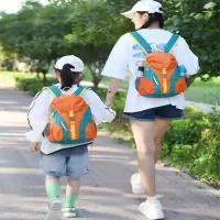 智扣户外运动双肩包女骑行包儿童旅游小背包轻便多功能登山包