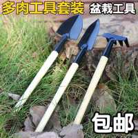 园艺三件套园艺小工具小铲子小耙子小铁锹