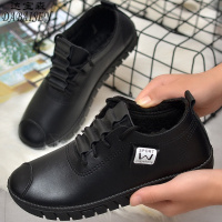 单棉可选冬季加绒女棉鞋防水防滑保暖鞋豆豆鞋妈妈鞋韩版休闲鞋子