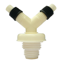 帮客材配 冰一点 通用款 洗衣机分水三通 6元/个 20个起售