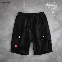 cec裤子女2019新款夏季美式街头迷彩阔腿工装短裤学生直筒五分裤预售定制款韩版潮牌