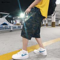 潮风工装短裤男韩版潮流ins迷彩裤子红休闲5分五分裤原宿风韩男预售定制款韩版潮牌