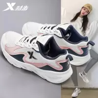 特步运动鞋女鞋2022秋季新款网面透气健身休闲学生跑步鞋