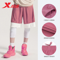 特步篮球裤男短裤透气休闲裤室内户外运动裤大码男女同款五分裤运动短裤