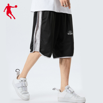 乔丹短裤男新款针织宽松篮球裤正品男士潮流运动五分裤子运动短裤