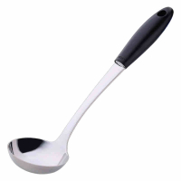 不锈钢大汤勺家用厨房加厚长柄汤壳火锅勺盛汤粥小汤勺