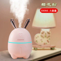 加湿器家用 usb迷你车载纳丽雅(Naliya)桌面办公室展会圣诞生日定制LOGO 桔色