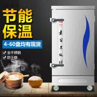 商用厨房蒸饭车380v蒸饭柜家用纳丽雅(Naliya)小型220v全自动电蒸箱食堂燃气煮饭 48盘 电热管加热