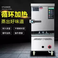 商用厨房蒸饭车380v蒸饭柜家用纳丽雅(Naliya)小型220v全自动电蒸箱食堂燃气煮饭 4盘 电热管加热
