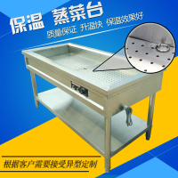 不锈钢商用保温售饭台售卖台纳丽雅(Naliya)湖南蒸菜台浏阳蒸菜台暖碟暖碗快餐车 定会定金