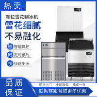 家用全自动海鲜店纳丽雅(Naliya)专用商用制冰机冰粒机 30KG颗粒雪花机 风冷接入自来水