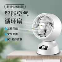 康佳(KONKA)电风扇空气循环扇家用落地办公 台立式涡轮扇摇头对流风扇 台式白色机械款[无摇头]