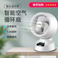 康佳(KONKA)电风扇空气循环扇家用落地办公 台立式涡轮扇摇头对 台式白色遥控款[可自动摇头](推荐指数★★★★★)