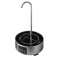 电陶炉茶炉纳丽雅自动上水煮茶壶玻璃套装蒸茶壶蒸汽煮茶器家用普洱烧水 不锈钢单炉无玻璃水壶