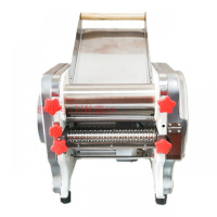 压面机纳丽雅 家用商用电动面条机不锈钢多功能饺子馄饨手擀拉面 六代140型150瓦电机镀辊镀刀