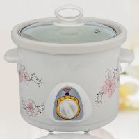 GX-15A陶瓷电炖锅白瓷养生电炖盅煮粥煲汤锅宝宝慢炖锅 A级白骨瓷1.5L(1-2人)