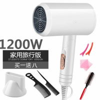 便携式电吹风机纳丽雅小型300w瓦功率宿舍用学生折叠800W家用 1200蓝光家用款(送八)