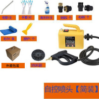 高温蒸汽清洁机纳丽雅高压清洗空调油烟机工具家用多功能商用洗车设备器 2600W自控喷枪简装黄色