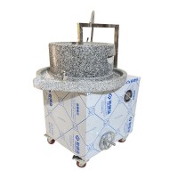 石磨机肠粉机商用大型全电动石磨豆腐机豆浆机磨米机多功能磨浆机 30*45无升降连体料桶