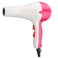 小型可折叠小功率吹风机纳丽雅冷热风旅游学生电吹风筒宿舍家用迷你 家用中风力红色1800W