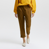 [2件2折价:27]MECITY女装秋季新款时尚纯色锥形裤休闲裤
