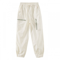 [1件5折价:70]美特斯邦威休闲裤女新款春季女工装多袋舒适收脚裤