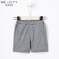 [2件2折价:19]米喜迪mecity童装夏装新款男婴童基本款针织裤短裤