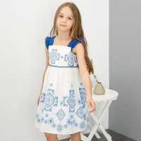 [2件2折价:70]米喜迪mecity童装新款女童吊带裙个性宽肩带洋气连衣裙